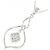 Autre Marque Collana in oro bianco Au750 e diamanti Argento - vista 4