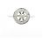 Autre Marque Pt900 Platin Diamantring Silber - Ansicht 2