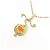 Autre Marque Collana in oro Au750 con opale e diamante D'oro - vista 4