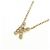 Autre Marque Au750 Diamant Initial K Halskette Golden - Ansicht 3
