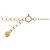 Autre Marque Au750 Diamant Initial K Halskette Golden - Ansicht 5