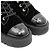 Timeless Chanel Matelasse Samtstiefel Schwarz - Ansicht 3