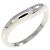 Bulgari Bvlgari Fedy Platin Diamantring Größe 7.5 Silber