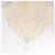 Autre Marque Collana Clover Heart in Diamanti Pt900 Pt850 Argento - vista 6