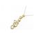 Autre Marque Collana con Diamante e Topazio Au750 D'oro - vista 4