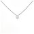 Autre Marque Collana con diamanti Au750 Argento