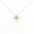 Autre Marque Collana con diamante Au750 D'oro