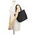 Borsa Tote CHANEL Cambon Line Coco Mark Medium in agnello CHANEL Nera da donna Nero - vista 4
