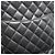 Borsa Tote CHANEL Cambon Line Coco Mark Medium in agnello CHANEL Nera da donna Nero - vista 7