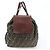 Fendi Zucca Leather Backpack, Rucksack, Shoulder Bag, Handbag, Brown, Women's