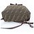 Fendi Zucca Leather Backpack, Rucksack, Shoulder Bag, Handbag, Brown, Women's - view 5