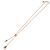 Hermès Collana HERMES Kelly Clochette PM, Pink Gold, , Rigenerato, da Donna Rosa - vista 8