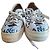 Cambon Sneakers basse in tela stampata Chanel Bianco Blu