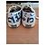 Cambon Sneakers basse in tela stampata Chanel Bianco Blu - vista 7