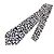 CHANEL CC Coco Mark Logo Animal Print Over Accessories Suit Apparel Tie Silk Men's Black Nero
