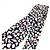 CHANEL CC Coco Mark Logo Animal Print Over Accessories Suit Apparel Tie Silk Men's Black Nero - vista 3