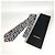 CHANEL CC Coco Mark Logo Animal Print Over Accessories Suit Apparel Tie Silk Men's Black Nero - vista 8
