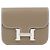Hermès Hermes Constance Slim Wallet Braun