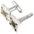 Louis Vuitton Gemelli Cavalier Cufflinks (Silver) LV Argento - vista 3