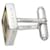 Louis Vuitton Gemelli Cavalier Cufflinks (Silver) LV Argento - vista 5
