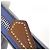 Hermès Hermes BRIDES DE GALA FANTOME POIS Silk In Compact Wallet Blu - vista 4