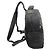 Chanel Coco Cocoon Backpack/Daypack with Silver Hardware, Nylon Material, Women's. Black - view 3