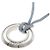 Collier Chopard Happy Diamonds Or Blanc Femme - vista 2