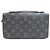 Clutch Louis Vuitton Zippy XL Monogram Eclipse da uomo LOUIS VUITTON Nero
