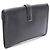 Hermès Borsa clutch Hermes Jige PM Second Bag in pelle di vitello Box Calf da donna Nera Nero - vista 2