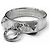Hermès HERMES (Hermes) Collier de Chien Ring, Modell, Silber, Größe , Hergestellt in Frankreich, Gewicht ., Herren/Damen Accessoire