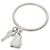 Hermès HERMES Kelly Clochette PM Ring, Größe #, Diamant, Damen, Weißgold (WG), Note A, Gebraucht, Ginzo - Ansicht 2