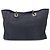 Borsa Tote con Catena Chanel Deauville MM, Denim Navy, Hardware Oro Blu navy - vista 3