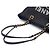 Borsa Tote con Catena Chanel Deauville MM, Denim Navy, Hardware Oro Blu navy - vista 5