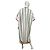 Autre Marque Devotion Twins Vestido de algodón a rayas bordado Negro Blanco Multicolor - vista 5