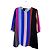 Diane Von Furstenberg Top de seda a rayas Castaño Negro Rosa Roja Azul Gris