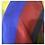 Diane Von Furstenberg Top de seda a rayas Castaño Negro Rosa Roja Azul Gris - vista 2