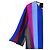 Diane Von Furstenberg Top de seda a rayas Castaño Negro Rosa Roja Azul Gris - vista 4