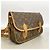 Borsa a tracolla Louis Vuitton Monogram Gibeciere MM M42247 Marrone - vista 2