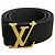 Cintura reversibile Louis Vuitton LV Damier 40mm Nero
