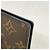 Organizer Louis Vuitton Monogram Macassar Card Case Brown Black - view 6