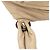 Borsa bowling Coco Rider in pelle di vitello invecchiata trapuntata CC beige Chanel - vista 9
