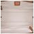 Borsa Beau in tela beige e pelle con logo Miu Miu Large - vista 4