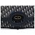 Dior Blue Oblique Canvas Fold Over Clutch Blau Marineblau - Ansicht 6