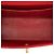 Chanel Red CC Matelassê Caviar com fecho Turnlock e alça superior Vermelho - vista 4