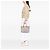 Louis Vuitton White Damier Azur Neverfull MM Bianco - vista 5