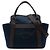 Hermès Blue Toile Sac de Pansage Grooming Bag Blu navy