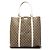 Tote verticale Gucci Beige GG Supreme Joy