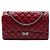 Chanel Red Quilted Aged Calfskin Reissue 2.55 Double Flap 226 Rosso Bordò