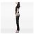 Chanel Mini Square Classic Chevron Caviar Argento Single Flap - vista 6