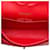 Chanel Red Medium Classic Lambskin Double Flap Rosso - vista 4